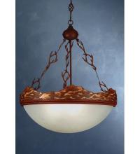 Meyda Green 78124 - 25" Wide Waves Inverted Pendant