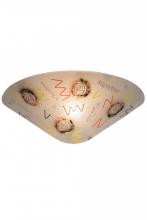  81626 - 18" Wide Metro Fusion Super Nova Half Cone Shade