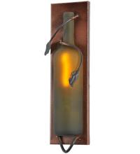  99633 - 4"W Tuscan Vineyard Wine Bottle Wall Sconce