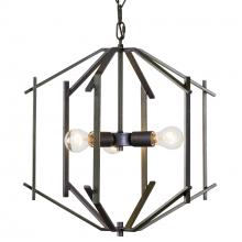  611610 - Offset 3-Lt Pendant