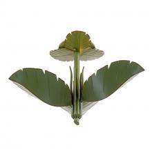 Varaluz 901S03 - Banana Leaf 3-Lt Semi-Flush - Banana Leaf