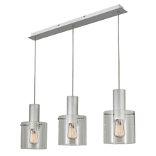  AC11522CL - Henley 3 Light Island Light (Brushed Aluminum)