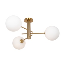 Artcraft AC11763BR - Semi-Flush Mount