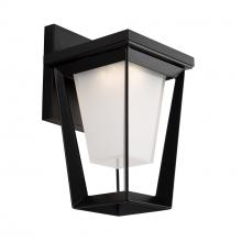  AC9181BK - Waterbury 10W LED Outdoor Wall Light Black