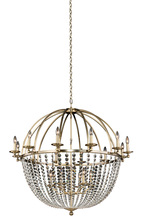  037773-038-FR001 - Pendolo 12 Arm Orb Chandelier (6+12 Light)