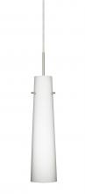  1BT-567407-SN - Besa Camino Pendant Satin Nickel Opal Matte 1x40W Halogen