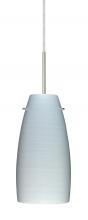  1JC-1512KR-LED-SN - Besa Tao 10 LED Pendant Chalk Satin Nickel 1x9W LED