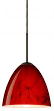  1JC-4470MA-LED-BR - Besa Vila LED Pendant Magma Bronze 1x9W LED