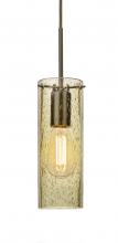  1JC-JUNI10GD-EDIL-BR - Besa, Juni 10 Cord Pendant, Gold Bubble, Bronze, 1x4W LED Filament