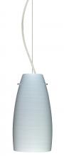  1KX-1512KR-SN - Besa Tao 10 Cable Pendant Chalk Satin Nickel 1x75W Medium Base