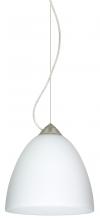  1KX-447007-SN - Besa Vila Cable Pendant Satin Nickel Opal Matte 1x60W Medium Base