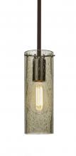  1TT-JUNI10LT-EDIL-BR - Besa, Juni 10 Stem Pendant, Latte Bubble, Bronze, 1x4W LED Filament