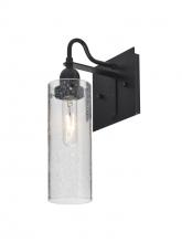  1WG-JUNI10CL-BK - Besa Juni 10 Wall, Clear Bubble, Black Finish, 1x60W Medium Base