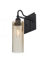  1WG-JUNI10GD-BK - Besa Juni 10 Wall, Gold Bubble, Black Finish, 1x60W Medium Base