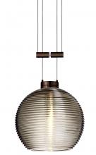  1XA-461502-BR - Besa Pendant Kristall 6 Bronze Smoke 1x35W Halogen