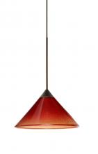  1XC-117681-LED-BR - Besa Pendant Kona Bronze Sunset 1x5W LED