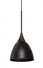  1XC-1858MB-BR - Besa Divi Pendant, Metal Bronze, Bronze, 1x50W Halogen