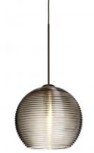  1XC-461502-LED-BR - Besa Pendant Kristall 6 Bronze Smoke 1x5W LED