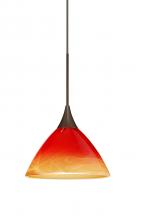  1XT-1743SL-LED-BR - Besa Pendant Domi Bronze Solare 1x6W LED