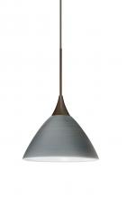  1XT-1743TN-BR - Besa Pendant Domi Bronze Titan 1x50W Halogen