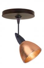  1SP-1758CF-BR - Besa Spotlight Divi Bronze Copper Foil 1x50W Halogen Mr16