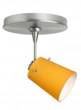  1SP-5118AM-SN - Besa Spotlight Tammi 3 Satin Nickel Apricot Matte 1x50W Halogen Mr16