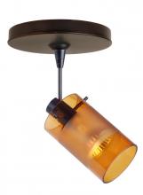 Besa Lighting 1SP-6524EG-BR - Besa Spotlight Scope Bronze Armagnac/Frost 1x50W Halogen Mr16