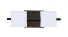  2WS-773507-BR - Besa Wall Alex Bronze Opal Matte 2x50W G9