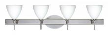  4SW-177907-CR - Besa Wall Mia Chrome Opal Matte 4x40W G9