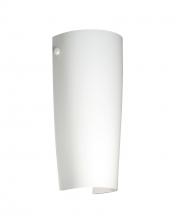  704107-WH - Besa Wall Tomas White Opal Matte 1x75W Medium Base