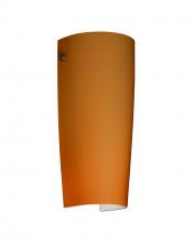  704180-BR - Besa Wall Tomas Bronze Amber Matte 1x75W Medium Base