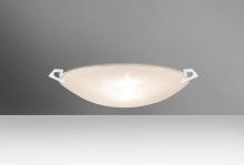  8417GL-LED-WH - Besa Ceiling Sonya 13 White Glitter 1x11W LED