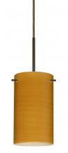  B-4404OK-BR - Besa Stilo 7 Pendant For Multiport Canopy Bronze Oak 1x50W Candelabra