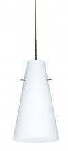  J-412407-BR - Besa Cierro Pendant For Multiport Canopy Bronze Opal Matte 1x100W Medium Base