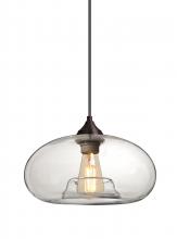  J-BANACL-EDIL-BR - Besa Pendant For Multiport Canopy Bana Bronze Clear 1x4W LED Filament