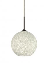  J-COCO819-BR - Besa Coco 8 Pendant For Multiport Canopy, Carrera, Bronze Finish, 1x60W Medium Base