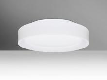  PELLA1307C-LED - Besa Pella 13 Ceiling, Opal Matte, 1x16W LED