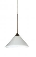  RXP-282453-BR - Besa Pendant Kona Bronze White Starpoint 1x50W Halogen