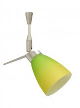  SP-5044GY-SN - Besa Spotlight Andi Satin Nickel Bicolor Green/Yellow 1x35W Halogen Mr11