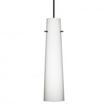  X-567407-BK - Besa Camino Pendant for Multiport Canopy Black Opal Matte 1x50W Halogen