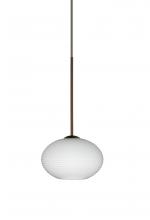  XP-561207-BR - Besa Pendant Lasso Bronze Opal Matte 1x50W Halogen