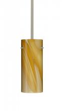  1TT-4123HN-SN - Besa Stilo 10 Stem Pendant Satin Nickel Honey 1x100W A19