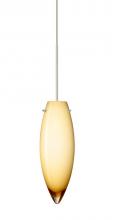  1XP-4096VG-SN - Besa Pendant Juliette Satin Nickel Vanilla Glossy 1x35W Halogen