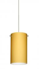  1XC-4404VM-LED-SN - BESA PENDANT STILO 7 SATIN NICKEL VANILLA MATTE 1X6W LED