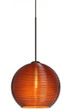  XP-461582-LED-BR - Besa Pendant Kristall 6 Bronze Amber 1x5W LED