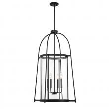  3-2406-4-89 - Rosedale 4-Light Pendant in Matte Black