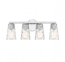 Savoy House 8-2603-4-CH - Gordon 4-Light Bathroom Vanity Light in Chrome