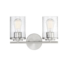  8-8020-2-11 - Marshall 2-Light Bathroom Vanity Light in Polished Chrome