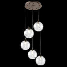 Hammerton CHB0047-05-FB-OC-C01-E2 - Terra Round 5pc Multi-Pendant