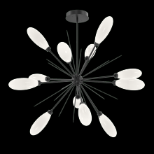  CHB0071-0B-MB-WL-001-L3 - Fiori  Starburst Chandelier - 46" -Matte Black